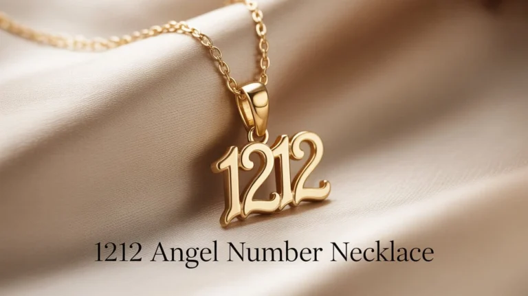 1212 angel number necklace