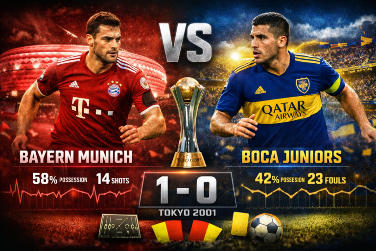 Bayern Munich vs Boca Juniors Stats Analysis