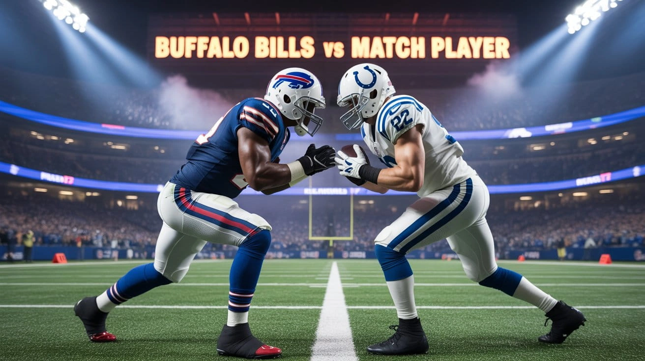 Buffalo Bills vs Colts Match Player Stats