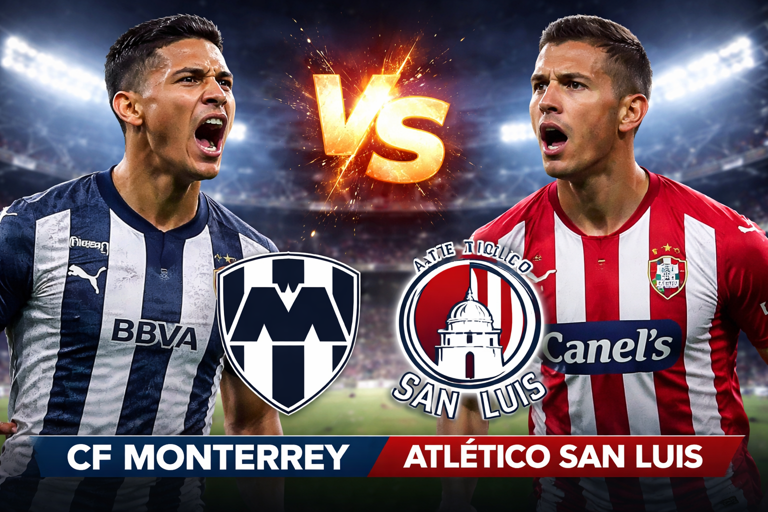 CF Monterrey vs Atletico San Luis Lineups Explained