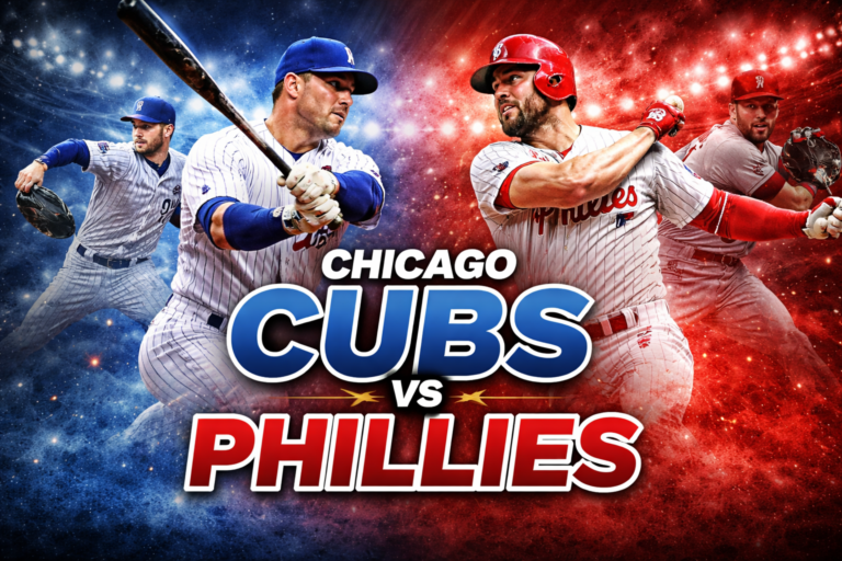 Chicago Cubs vs Phillies Match Player Stats