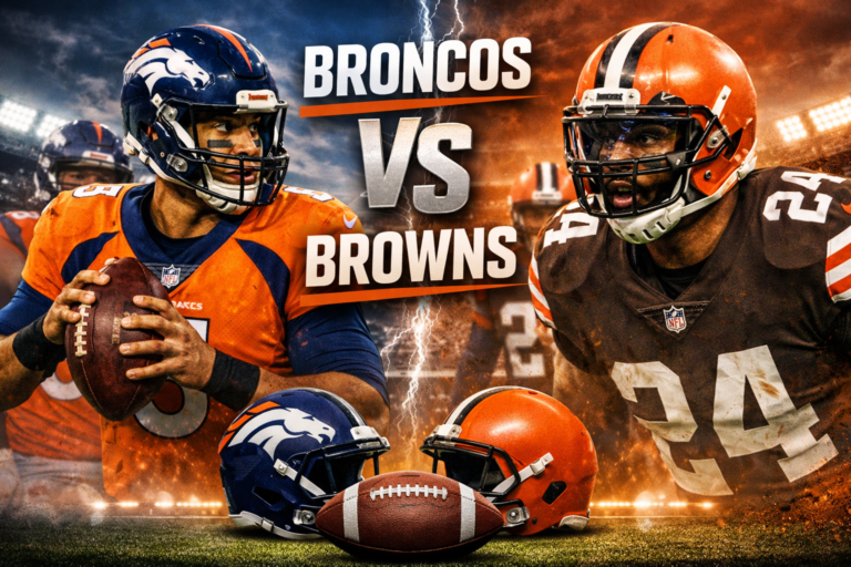 Denver Broncos vs Cleveland Browns Match Player Stats
