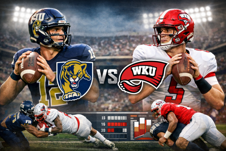 FIU Panthers vs WKU Football Match Player Stats