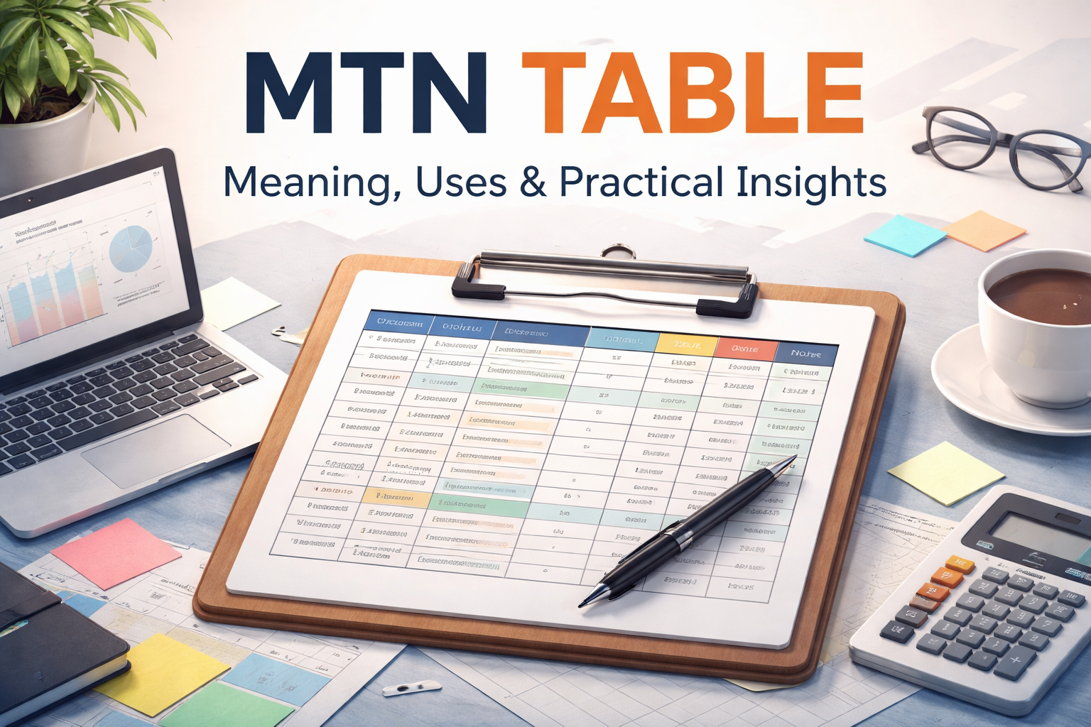 MTN Table Explained: Meaning, Uses, and Practical Insights