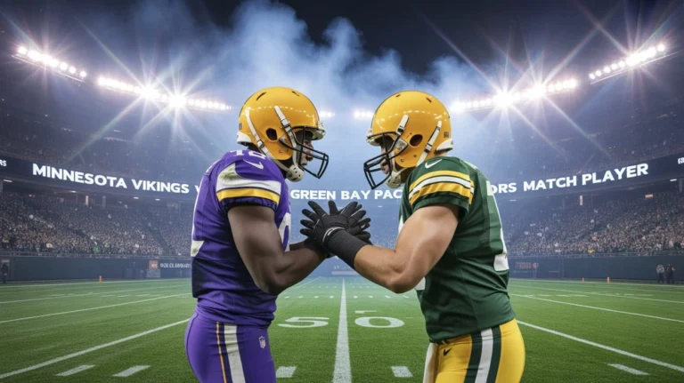 Minnesota Vikings vs Green Bay Packers Match Player Stats