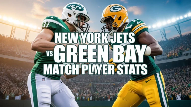 New York Jets vs Green Bay Packers Match Player Stats