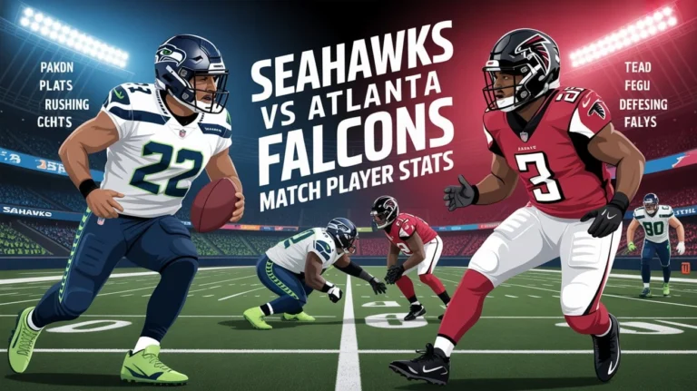 Seahawks vs Atlanta Falcons Match Player Stats