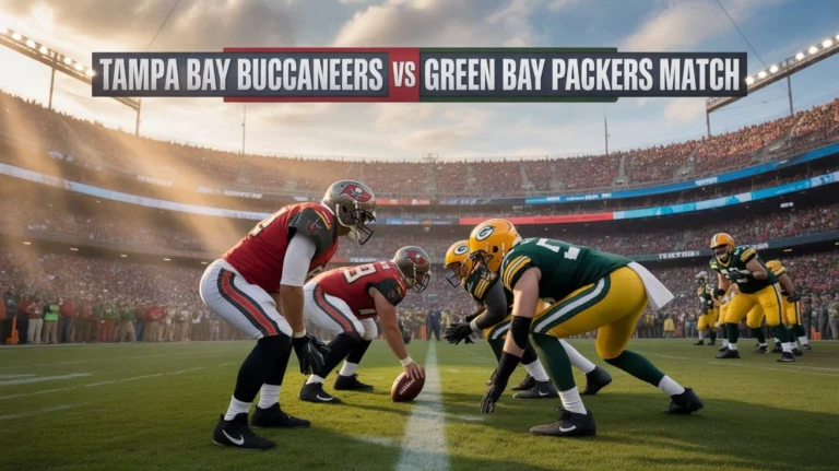 Tampa Bay Buccaneers vs Green Bay Packers Match Player Stats