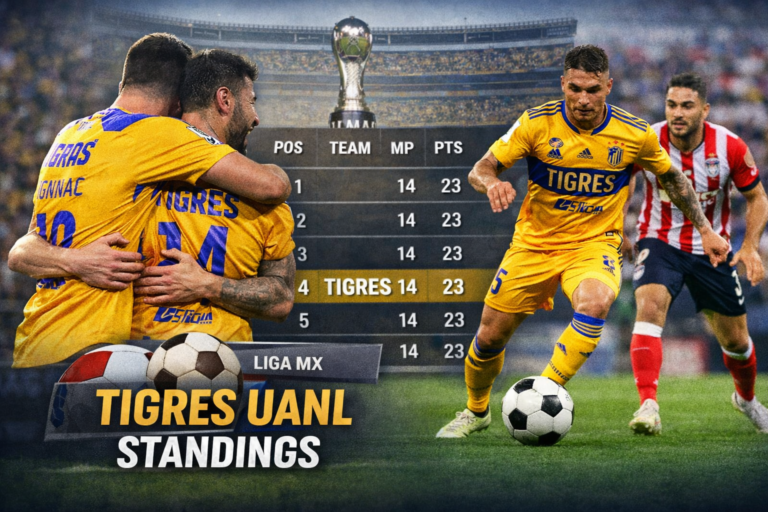 Tigres UANL Standings Explained: Performance, Trends, and Context
