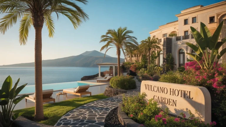 vulcano hotel garden